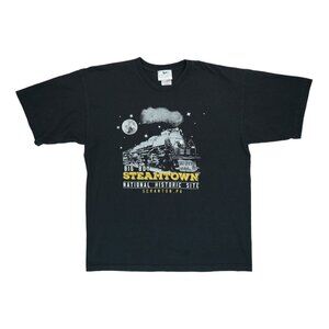 Vintage America's National Parks National Historic Steamtown T Shirt Size‎ Large